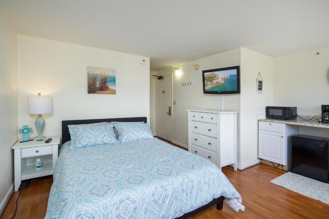 Modern Waikiki Sleek Studio Honolulu Exteriör bild